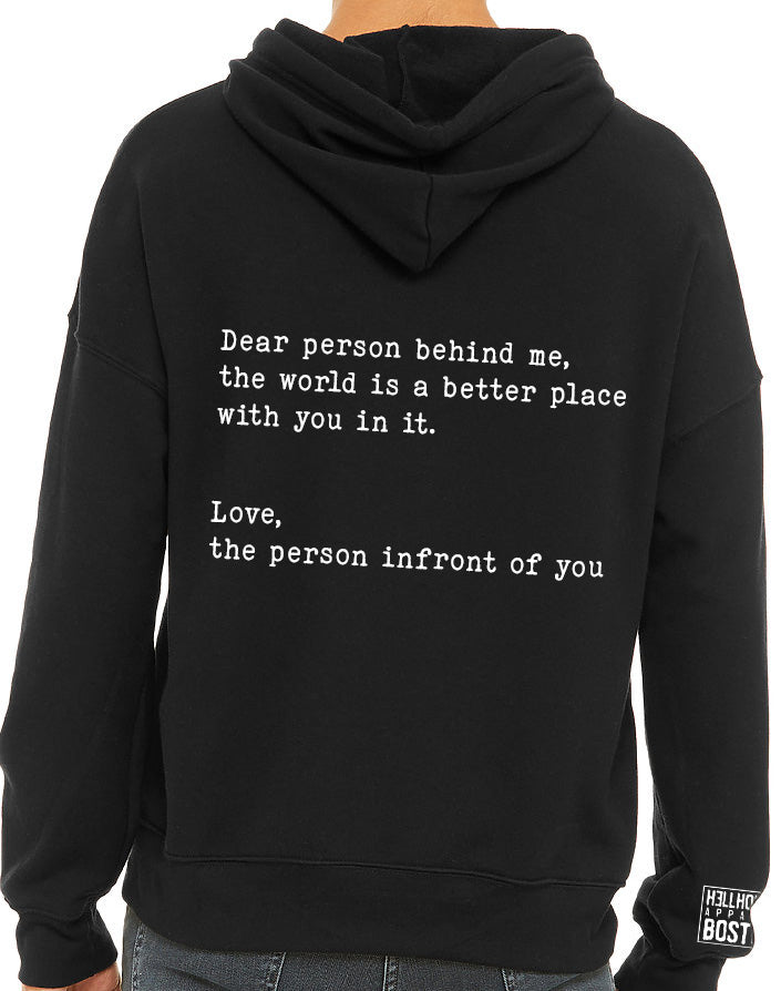 You Are Enough Sponge Fleece Hoodie