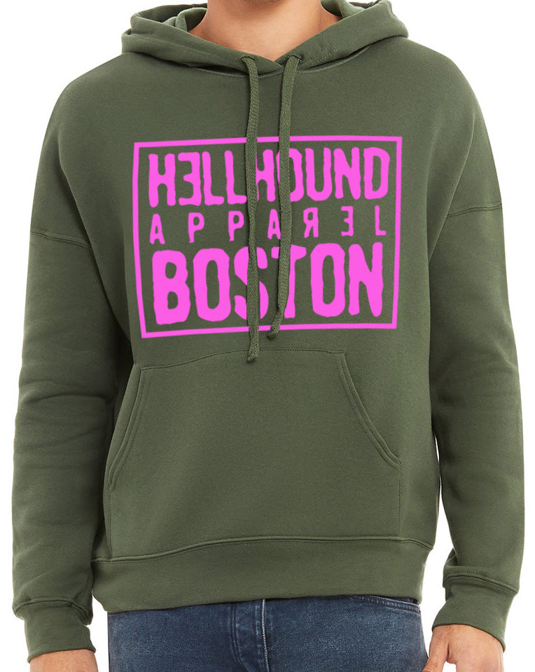 Hellhound Apparel Boston Unisex Sponge Fleece Hoodie