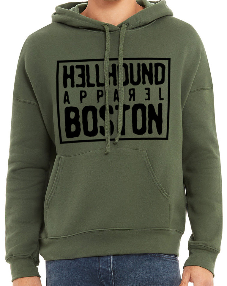 Hellhound Apparel Boston Unisex Sponge Fleece Hoodie