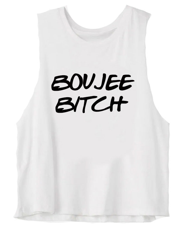 Boujee Crop Tank Top