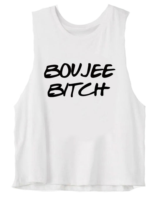 Boujee Crop Tank Top