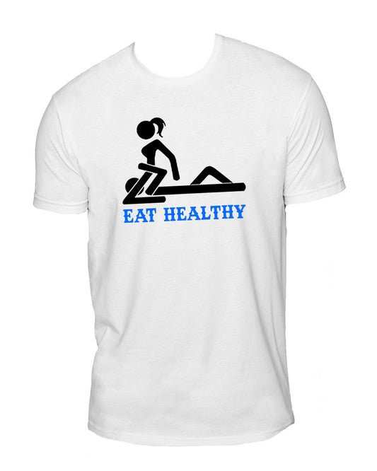 Eat Healthy Sueded T-Shirt