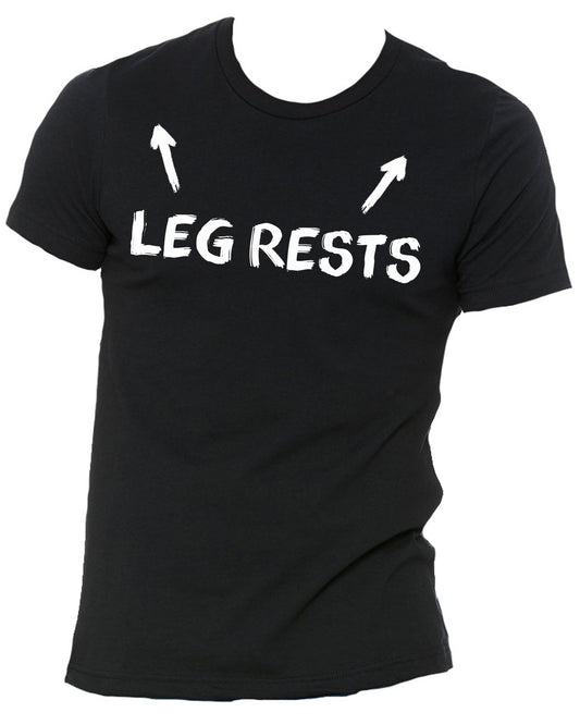 Leg Rests Sueded T-Shirt