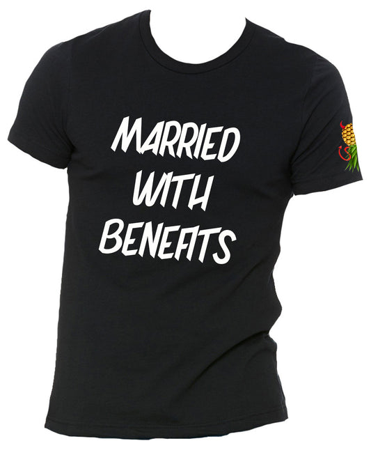 Married With Benefits Men's Sueded T-Shirt