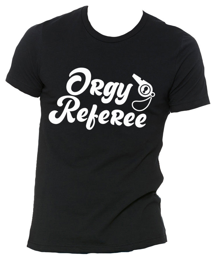 Orgy Referee Men's Sueded T-Shirt