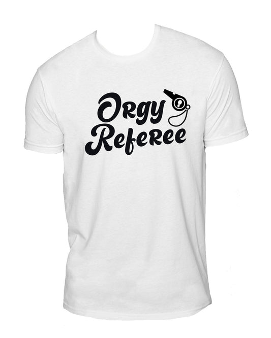 Orgy Referee Men's Sueded T-Shirt