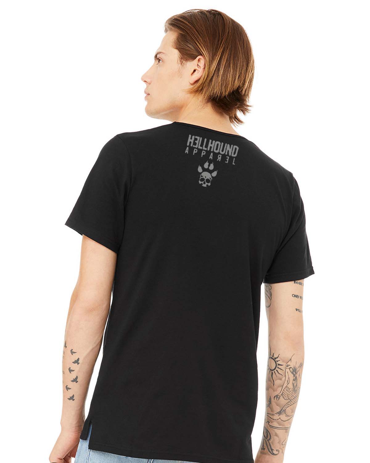 Tattooed Low Life Sueded T-Shirt