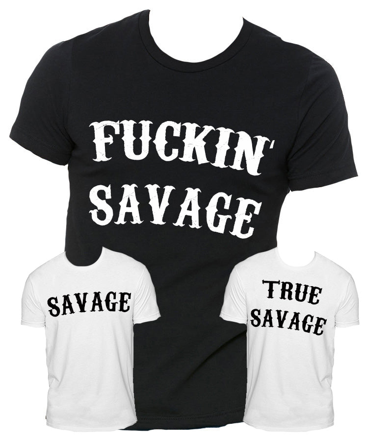 SAVAGE Sueded T-Shirt