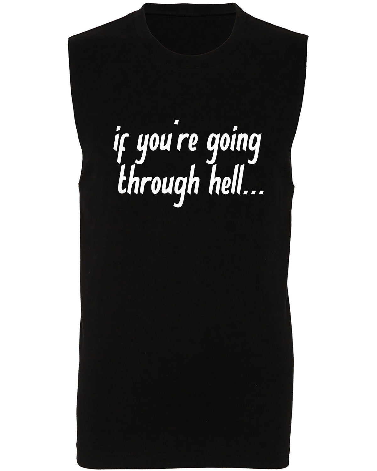 Keep Going Men's Muscle Tank Top