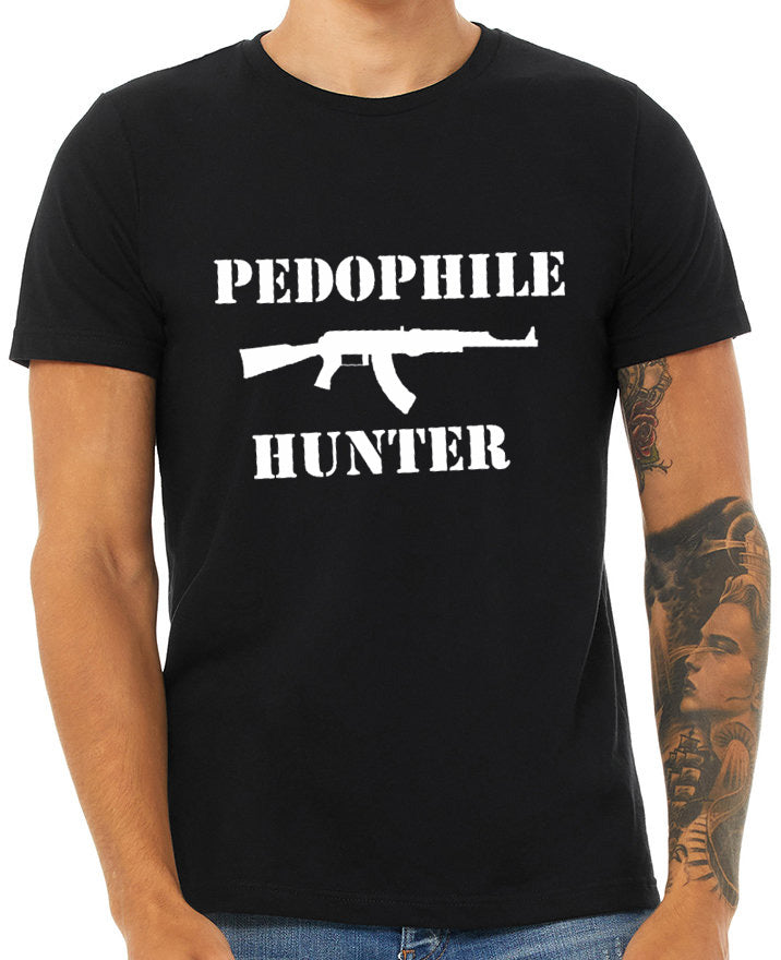 Pedophile Hunter Sueded T-Shirt