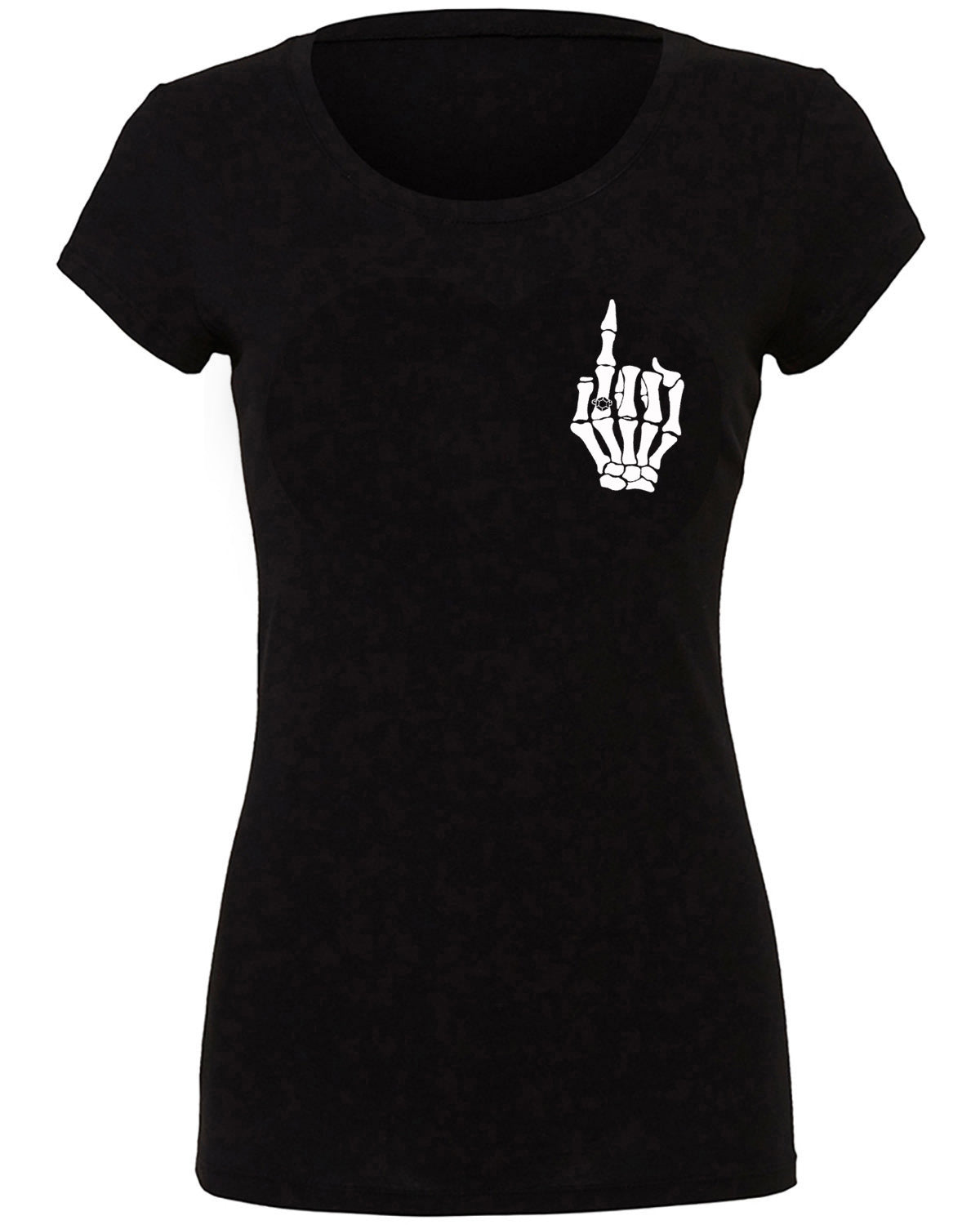 Engaged Skull Hand Woman's T-Shirt