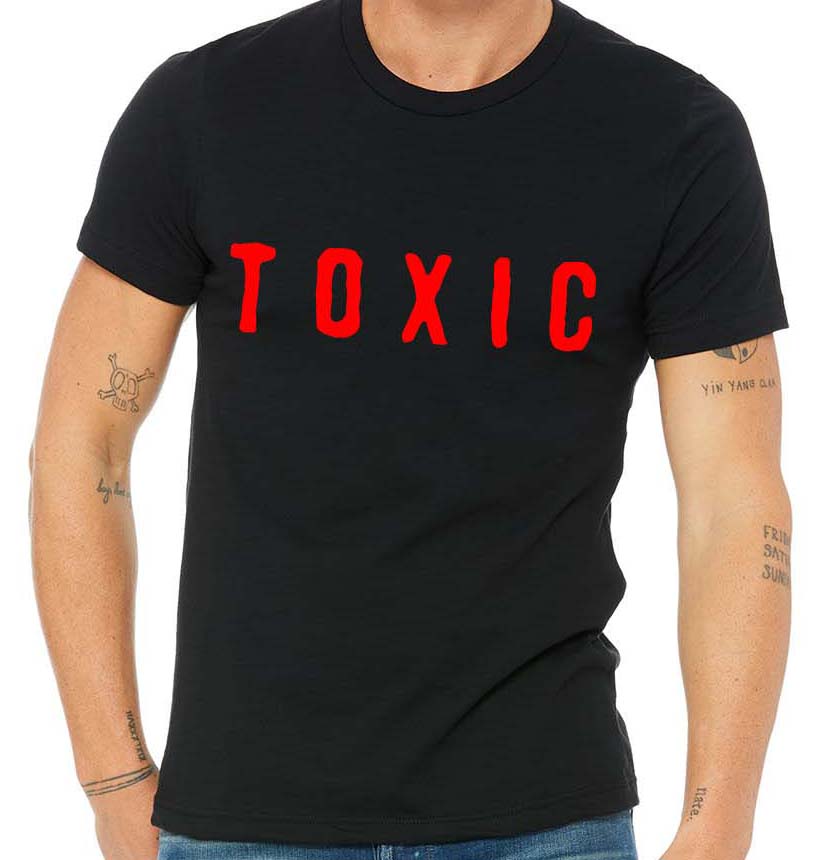 TOXIC Sueded T-Shirt